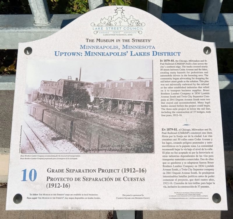 Grade Separation Project (191216) Marker image. Click for full size.