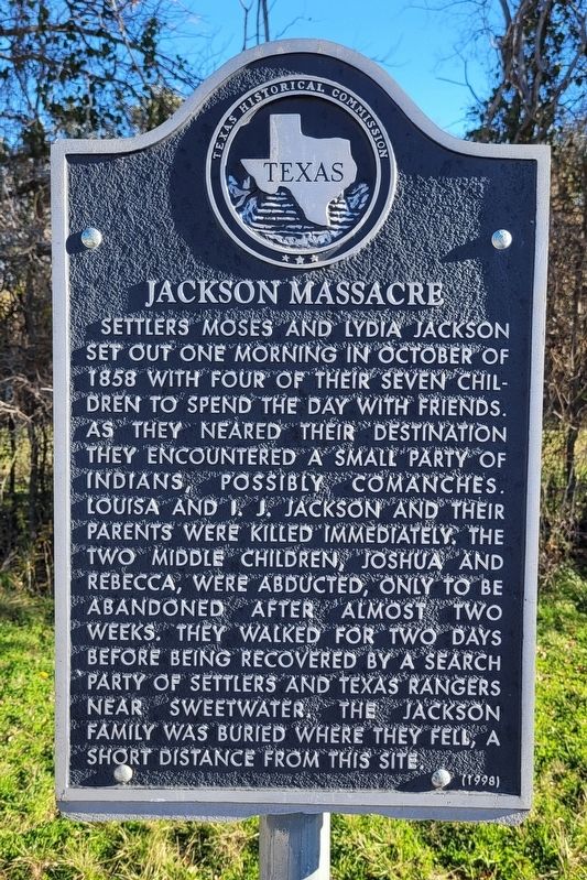 Jackson Massacre Marker image. Click for full size.