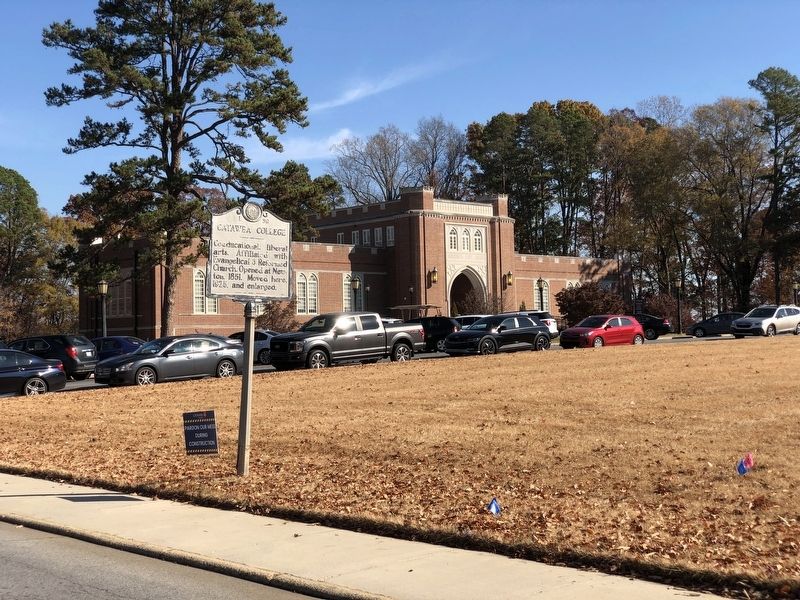 Catawba College Marker. Click for full size. Catawba College Marker image. Click for full size.