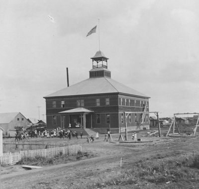 The Fairbanks Schoolhouse image. Click for full size.