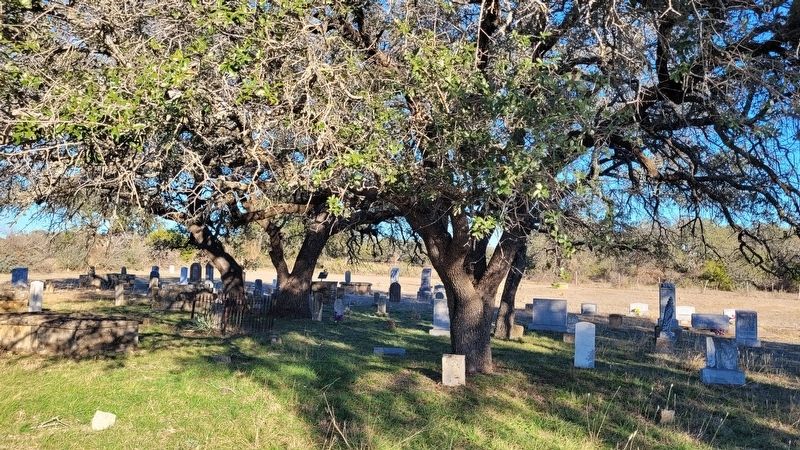 The view of the Williams Ranch Cemetery image. Click for full size.