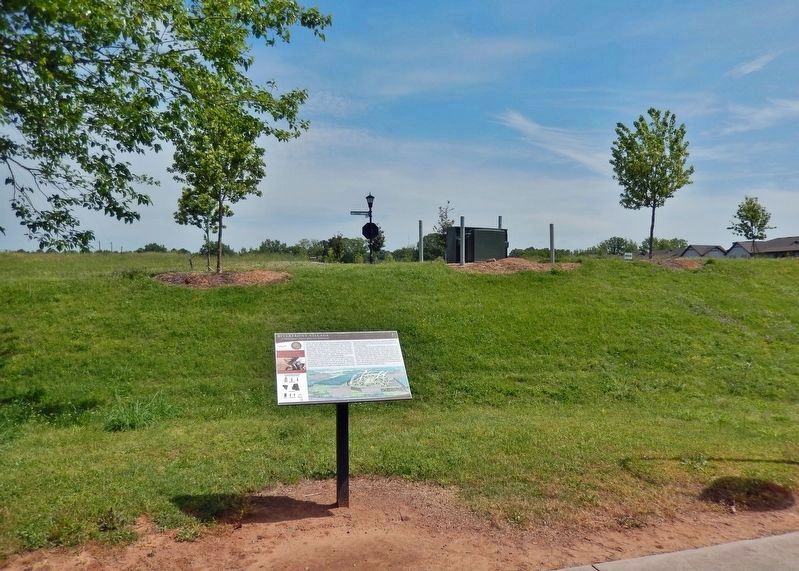 Riverfront Village Marker image. Click for full size.