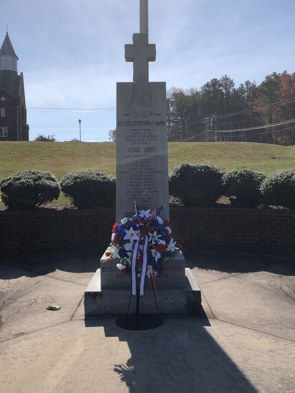 Beck's United Church of Christ Veterans Memorial image. Click for full size.
