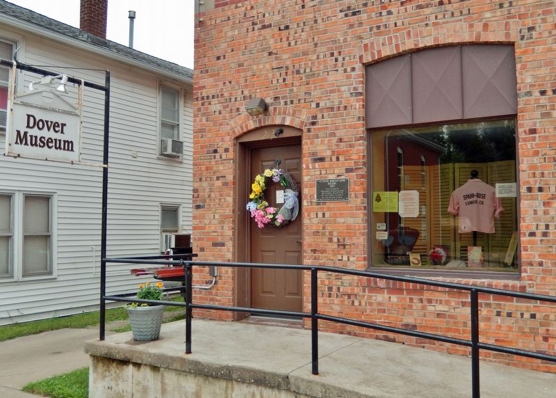 Peterson Manufacturing Building Marker image. Click for full size.