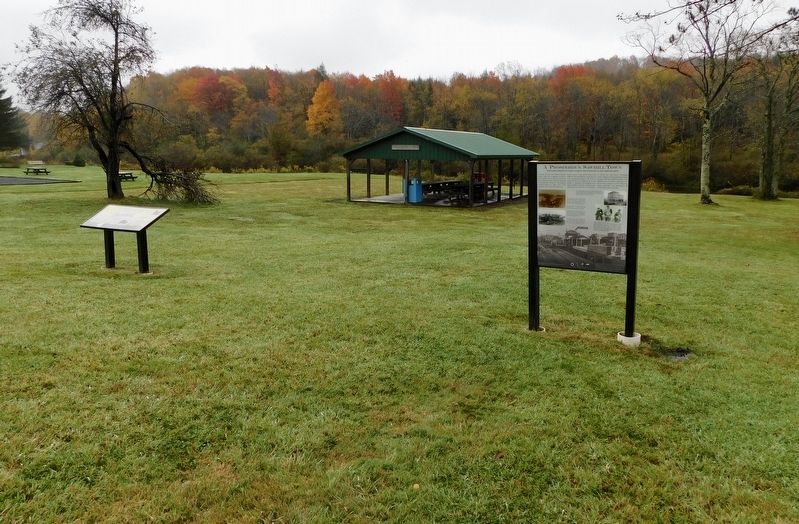 A Prosperous Sawmill Town Marker. Click for full size. A Prosperous Sawmill Town Marker image. Click for full size.