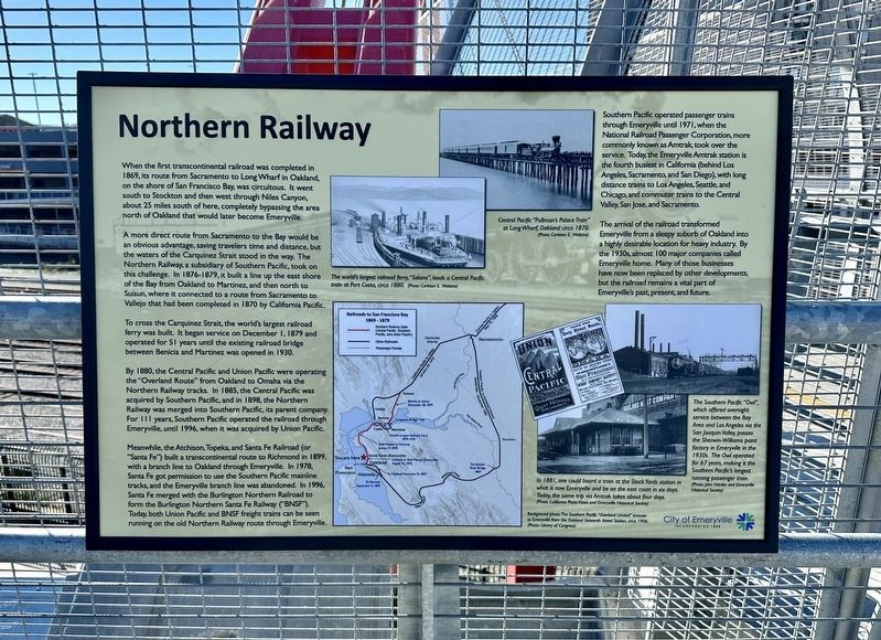 Northern Railway Marker image. Click for full size.