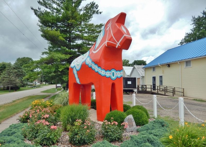 The Dala Horse Marker image. Click for full size.