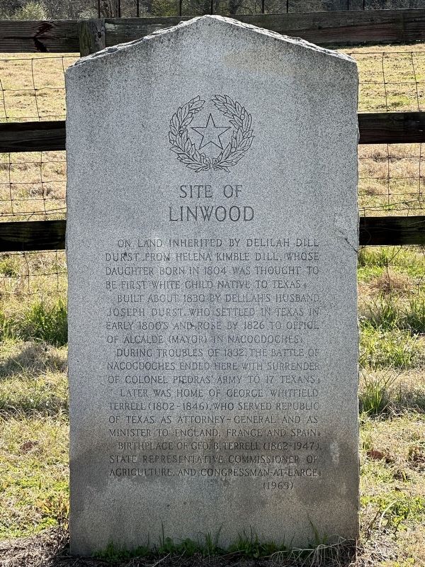 Site of Linwood Marker image. Click for full size.