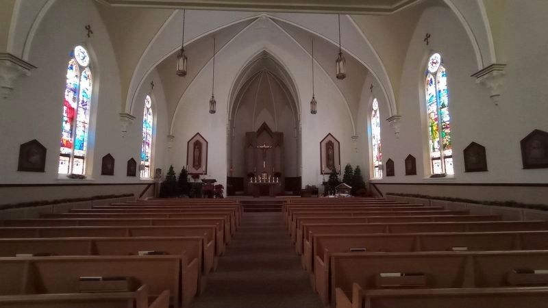 St. Paul Catholic Church Interior image. Click for full size.