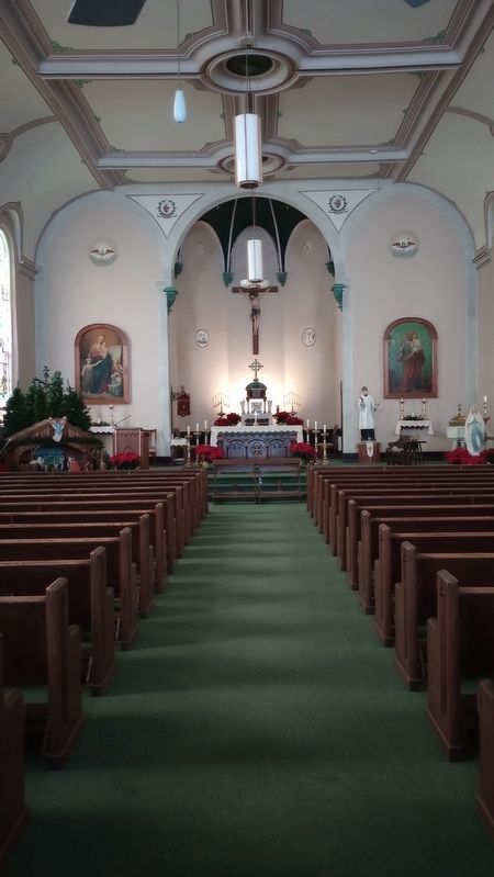 Saint Aloysius Catholic Church Interior. Click for full size. Saint Aloysius Catholic Church Interior image. Click for full size.
