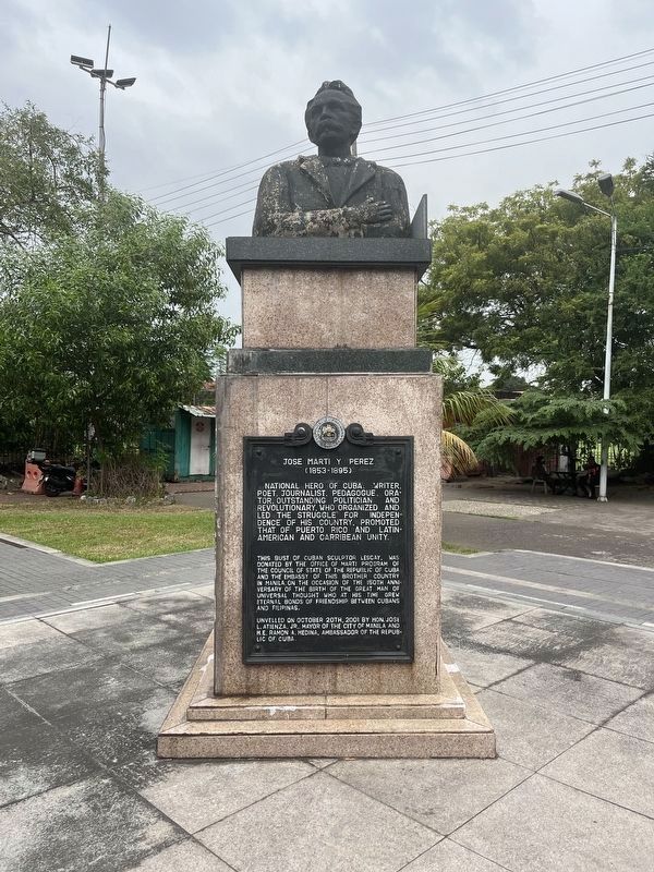 Jose Marti y Perez Marker and Monument image. Click for full size.