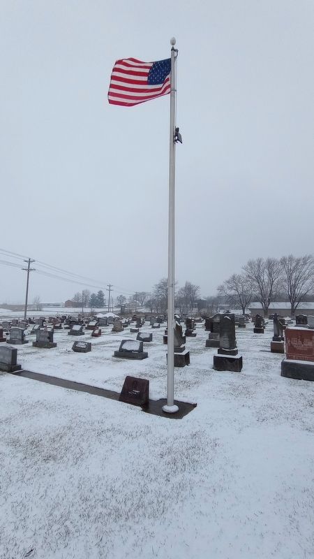 Saint Paul's Cemetery Veterans Memorial image. Click for full size.