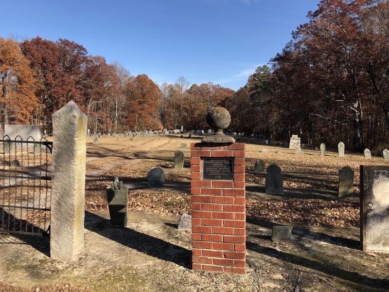 Abbotts Creek Primitive Baptist Church Cemetery Marker. Click for full size. Abbotts Creek Primitive Baptist Church Cemetery Marker image. Click for full size.