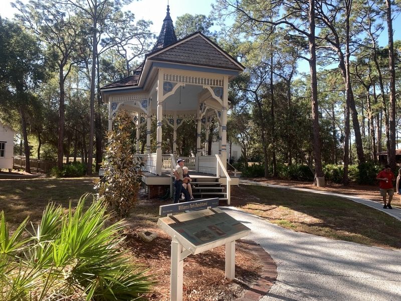 Williams Park Bandstand. Click for full size. Williams Park Bandstand image. Click for full size.