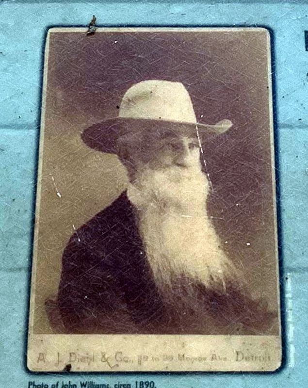Photo of John Williams, circa 1890 image. Click for full size.