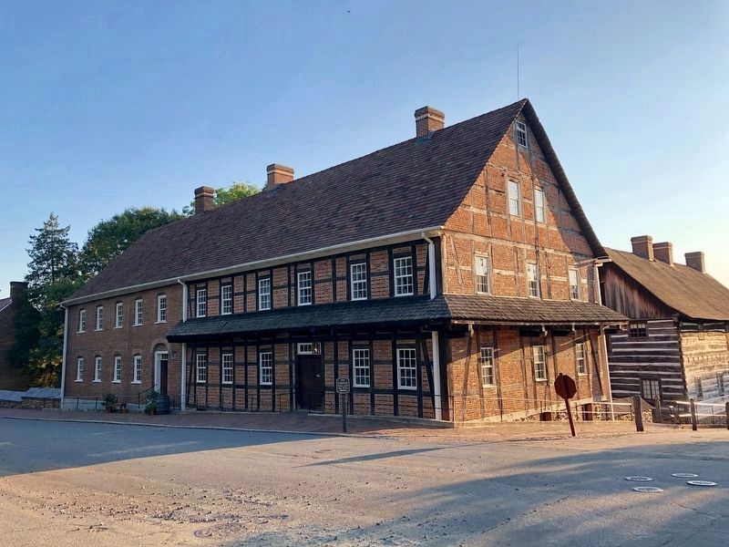 Single Brothers House, Old Salem image. Click for full size.