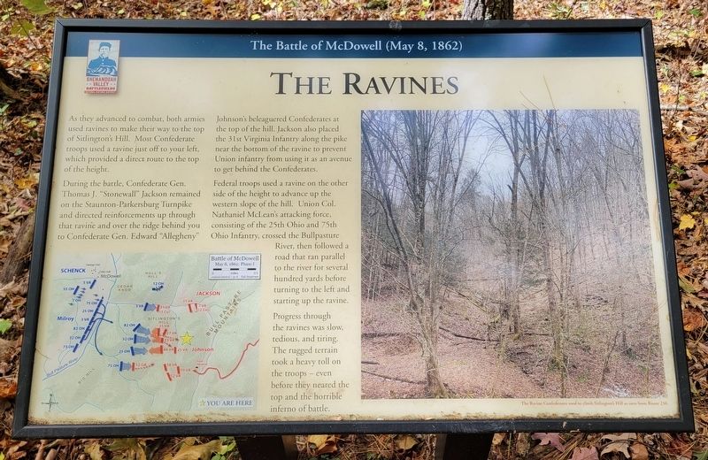 The Ravines Marker. Click for full size. The Ravines Marker image. Click for full size.