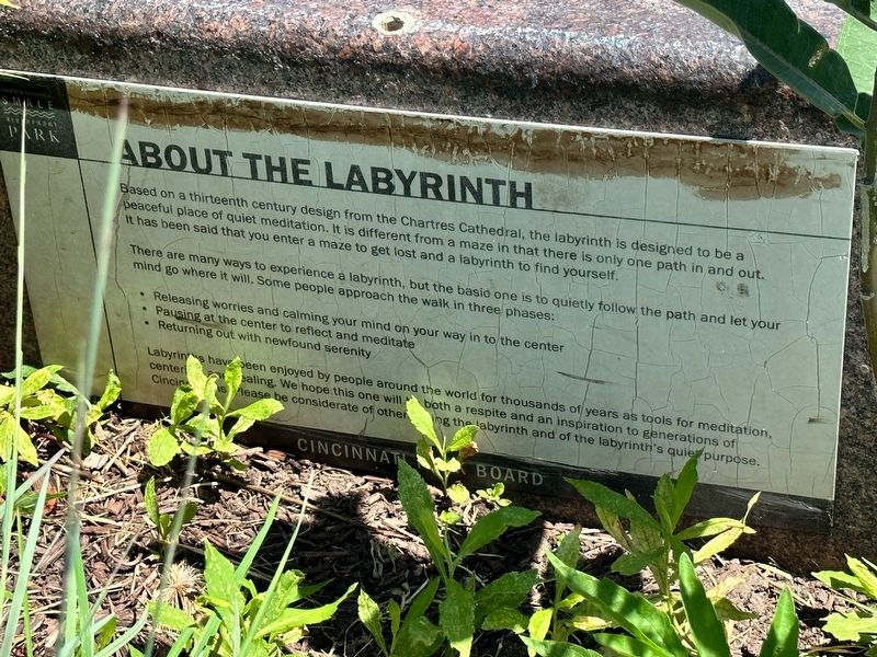 About the Labyrinth Marker image. Click for full size.