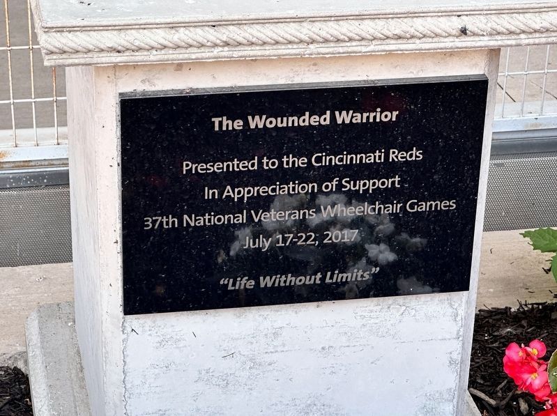 The Wounded Warrior Marker. Click for full size. The Wounded Warrior Marker image. Click for full size.