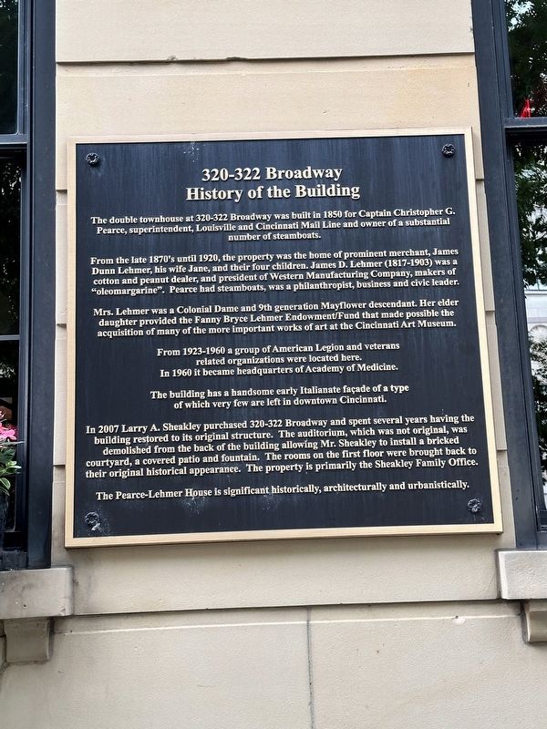 320-322 Broadway Marker image. Click for full size.