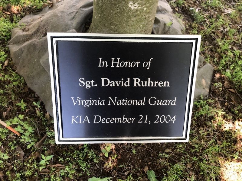 Sgt. David Ruhren Marker image. Click for full size.