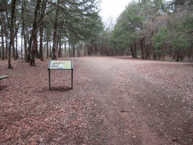 The End of Doaksville Marker. Click for full size. The End of Doaksville Marker image. Click for full size.