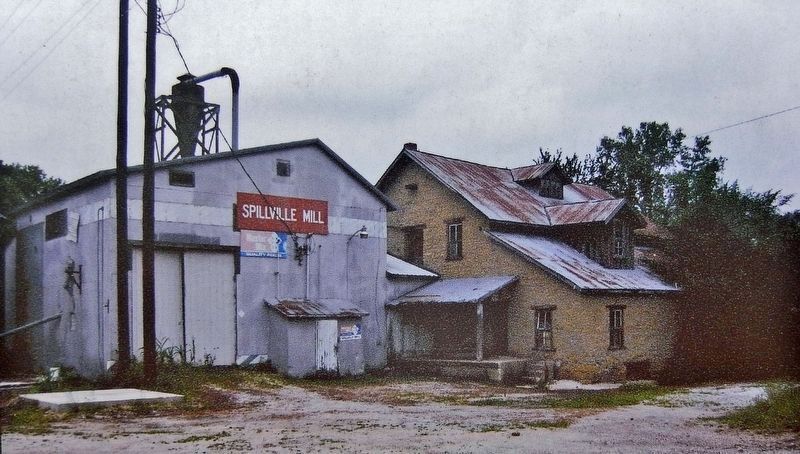 Marker detail: Big Stone Mills Before it was Demolished. Click for full size. Marker detail: Big Stone Mills Before it was Demolished image. Click for full size.