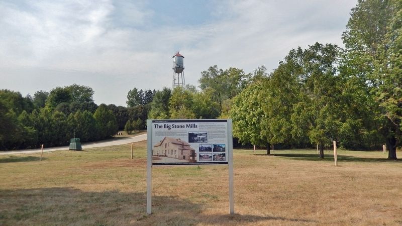 The Big Stone Mills Marker. Click for full size. The Big Stone Mills Marker image. Click for full size.