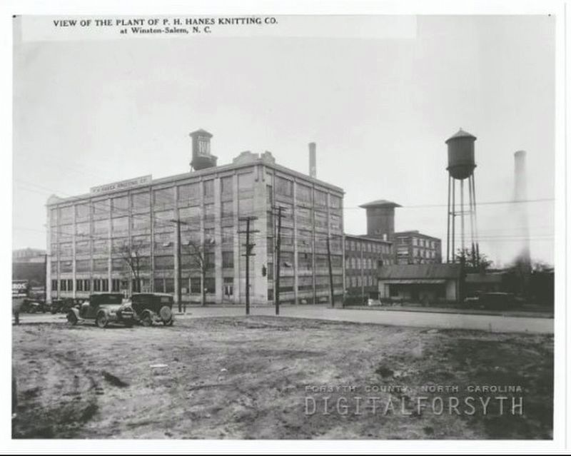 P.H. Hanes Knitting Co. Complex image. Click for full size.