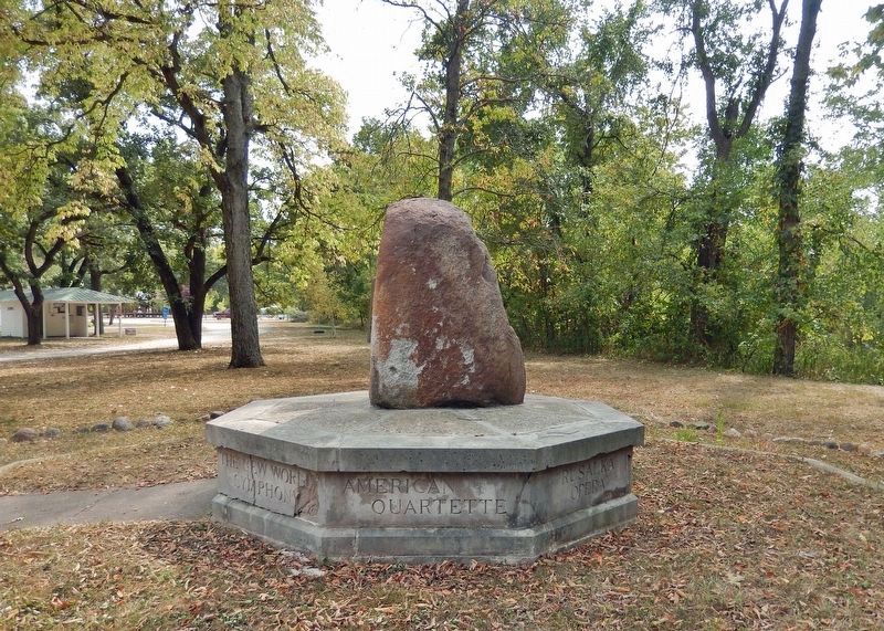 Antonín Dvořák Memorial (<i>north side</i>). Click for full size. Antonín Dvořák Memorial (<i>north side</i>) image. Click for full size.