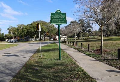 Forest Hills Marker. Click for full size. Forest Hills Marker image. Click for full size.