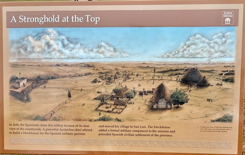 A Stronghold at the Top Marker image. Click for full size.