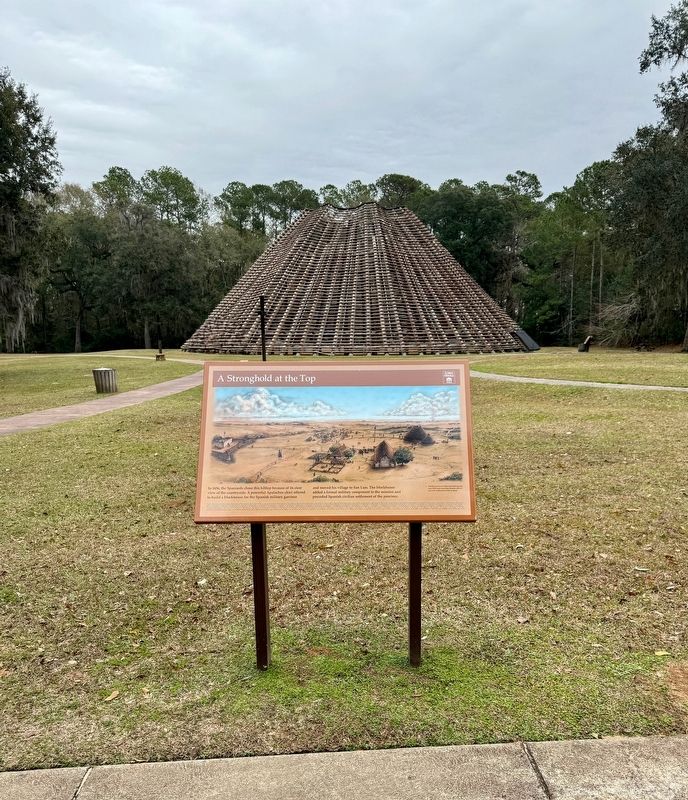 A Stronghold at the Top Marker image. Click for full size.