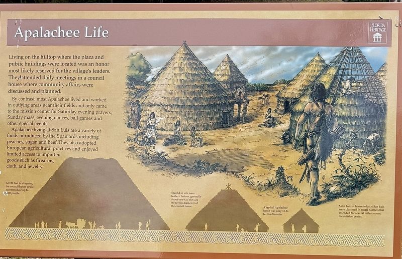 Apalachee Life Marker image. Click for full size.