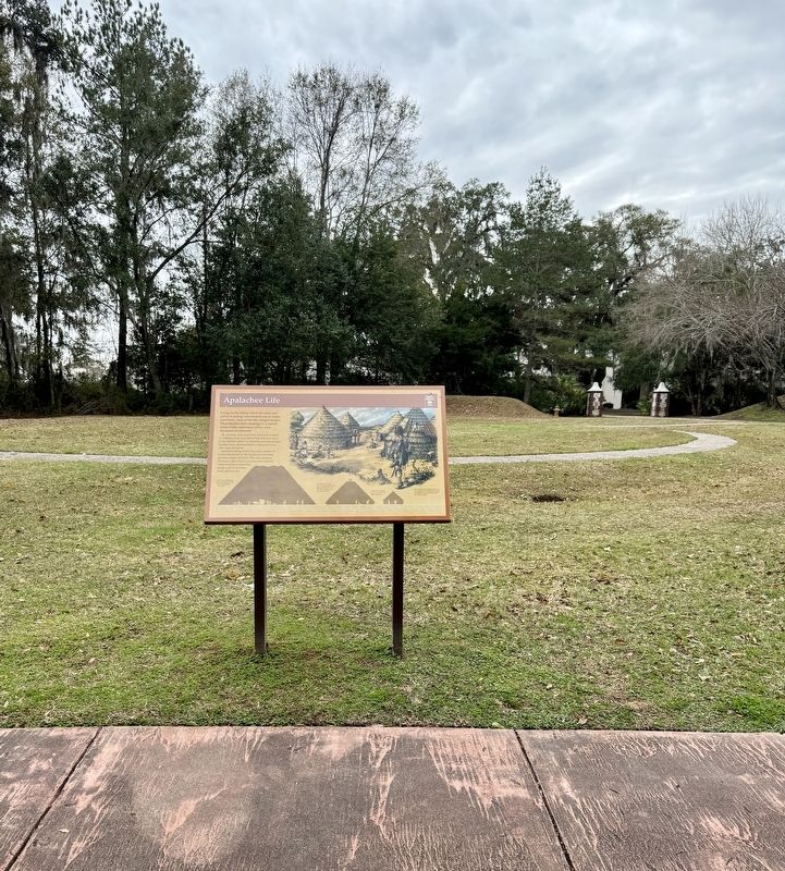 Apalachee Life Marker image. Click for full size.