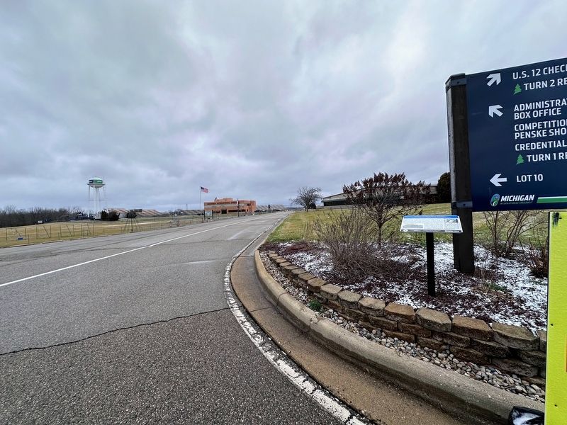 Michigan International Speedway: Marker. Click for full size. Michigan International Speedway: Marker image. Click for full size.