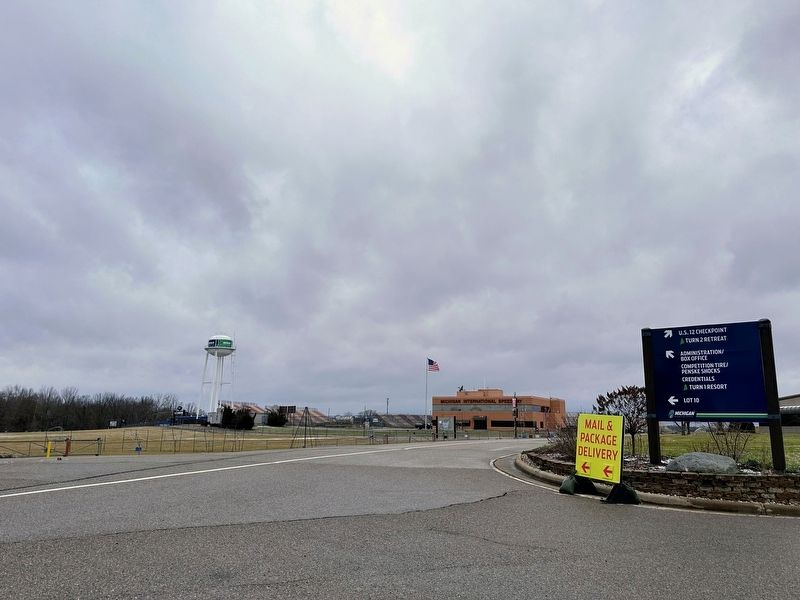 Michigan International Speedway: Marker. Click for full size. Michigan International Speedway: Marker image. Click for full size.