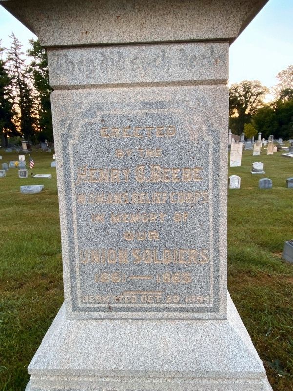 Richmond Civil War Memorial Marker. Click for full size. Richmond Civil War Memorial Marker image. Click for full size.