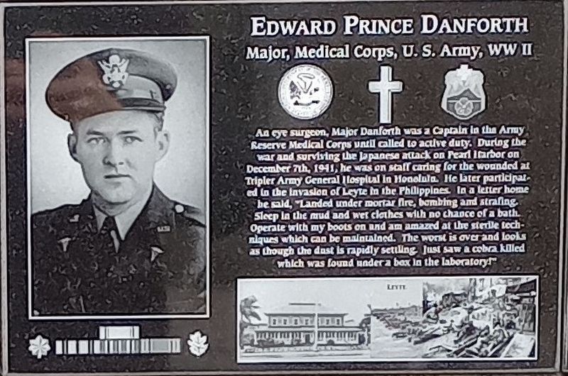 Edward Prince Danforth Marker image. Click for full size.