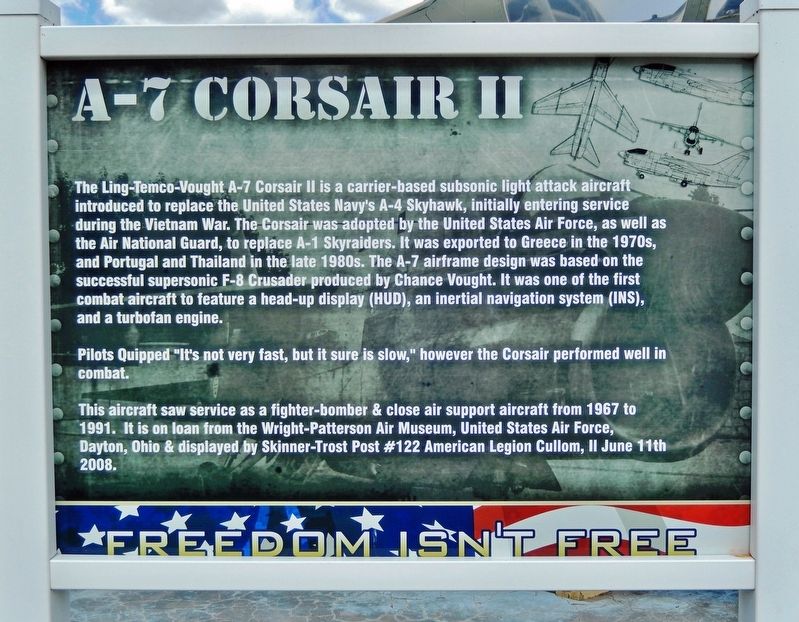 A-7 Corsair II Marker image. Click for full size.
