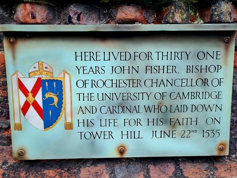 John Fisher Marker. Click for full size. John Fisher Marker image. Click for full size.