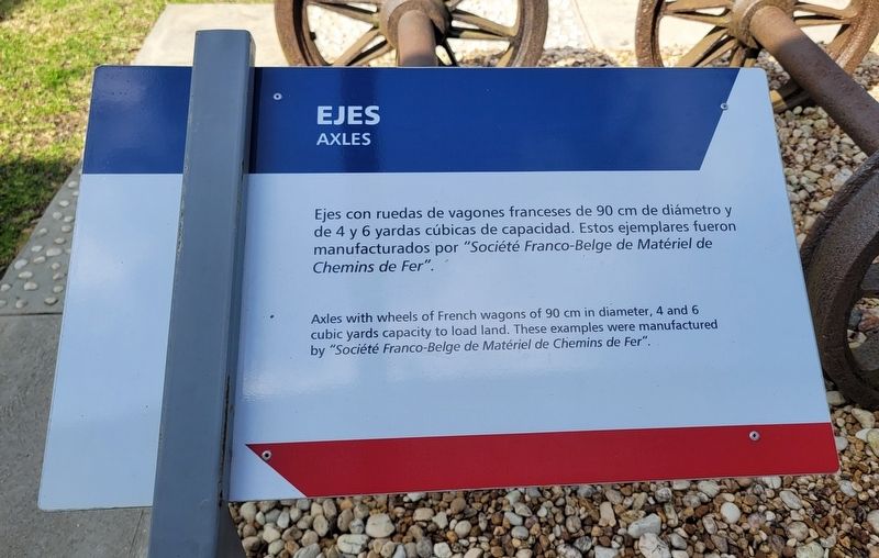 Ejes / Axles Marker. Click for full size. Ejes / Axles Marker image. Click for full size.