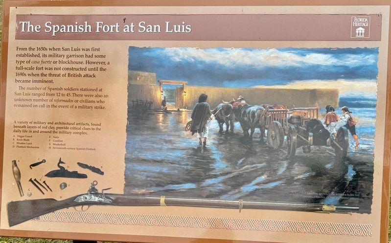 The Spanish Fort at San Luis Marker image. Click for full size.