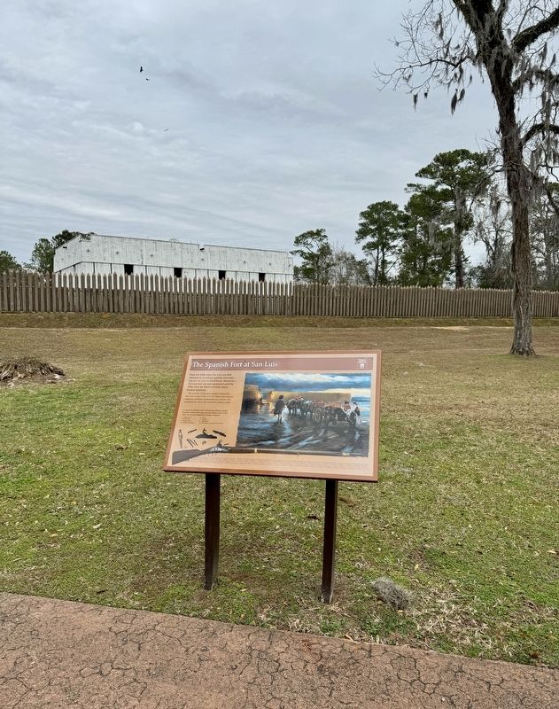 The Spanish Fort at San Luis Marker image. Click for full size.