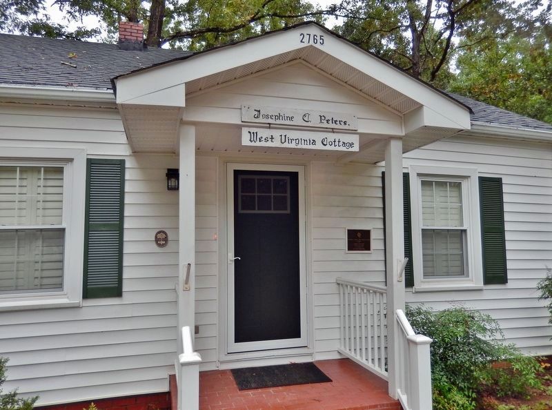 Josephine C. Peters � West Virginia Cottage Front Porch image. Click for full size.