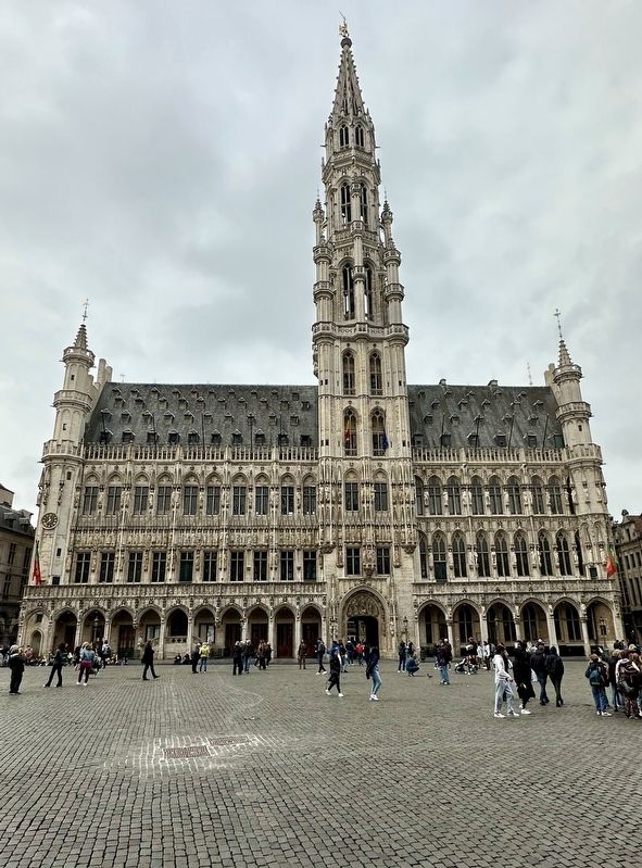 H�tel de Ville de Bruxelles / Stadhuis van Brussel / The Brussels Town Hall image. Click for full size.