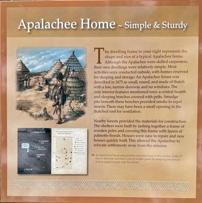 Apalachee Home - Simple & Sturdy Marker image. Click for full size.