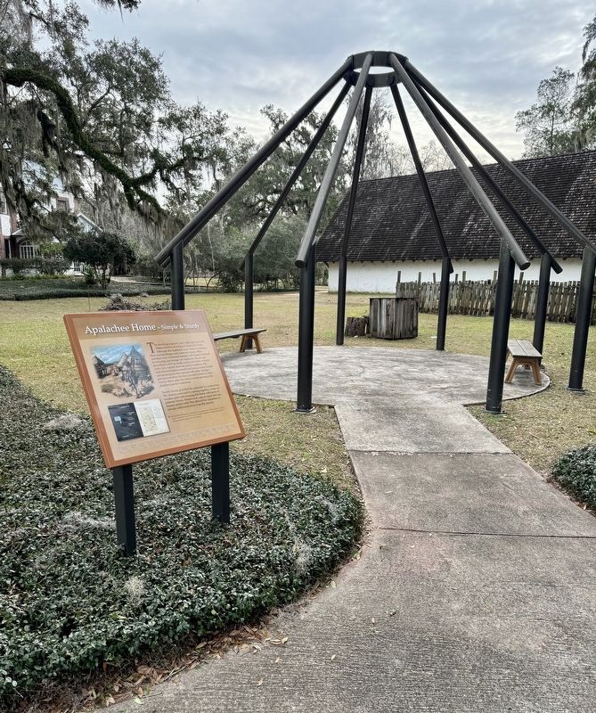 Apalachee Home - Simple & Sturdy Marker image. Click for full size.