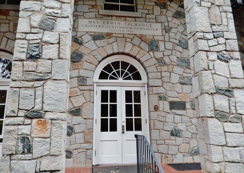 May Erwin Talmadge Auditorium/Gymnasium. Click for full size. May Erwin Talmadge Auditorium/Gymnasium image. Click for full size.