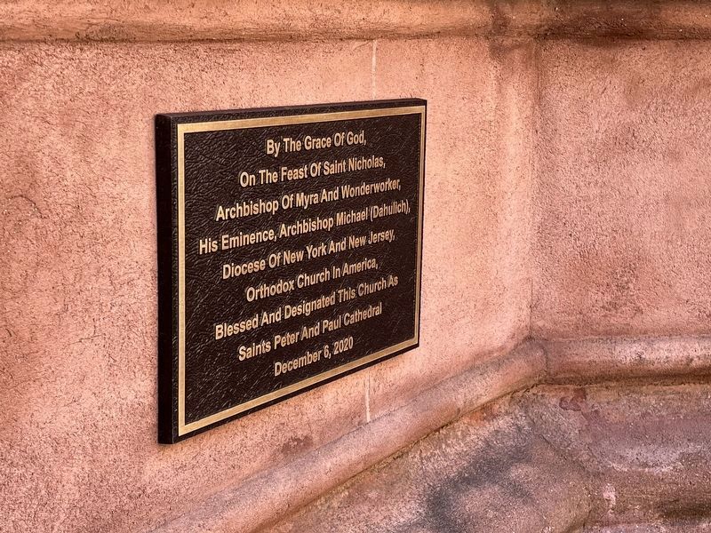 Saints Peter and Paul Cathedral Marker image. Click for full size.